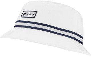 TaylorMade Vintage Twill Bucket chapeau, blanc