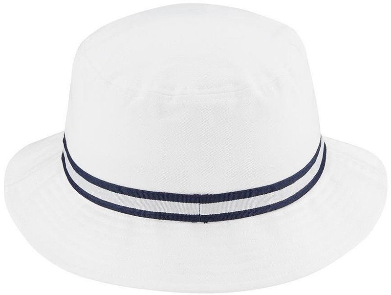 TaylorMade Vintage Twill Bucket chapeau, blanc
