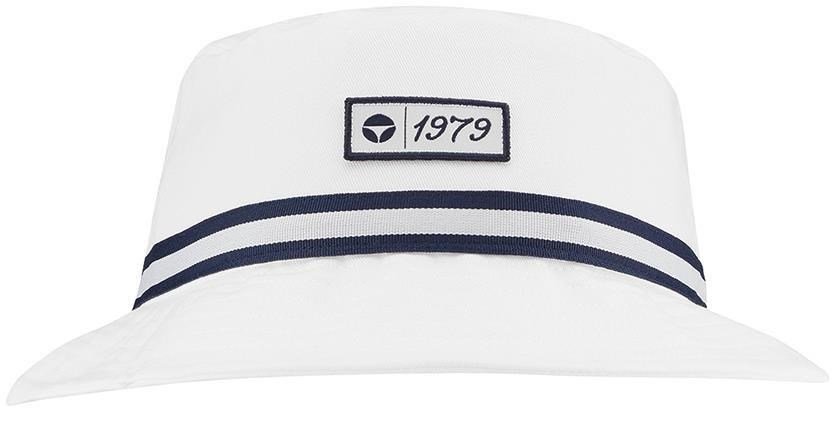 TaylorMade Vintage Twill Bucket chapeau, blanc