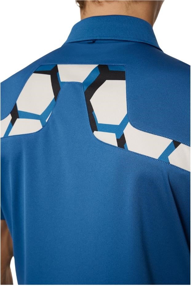 J.Lindeberg KV Tour Golf polo homme, bleu foncé
