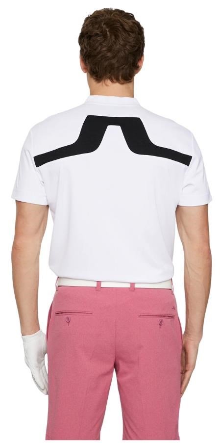 J.Lindeberg Anton polo homme, blanc