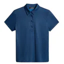 J.Lindeberg Caitlyn polo femme, shadow bridge navy