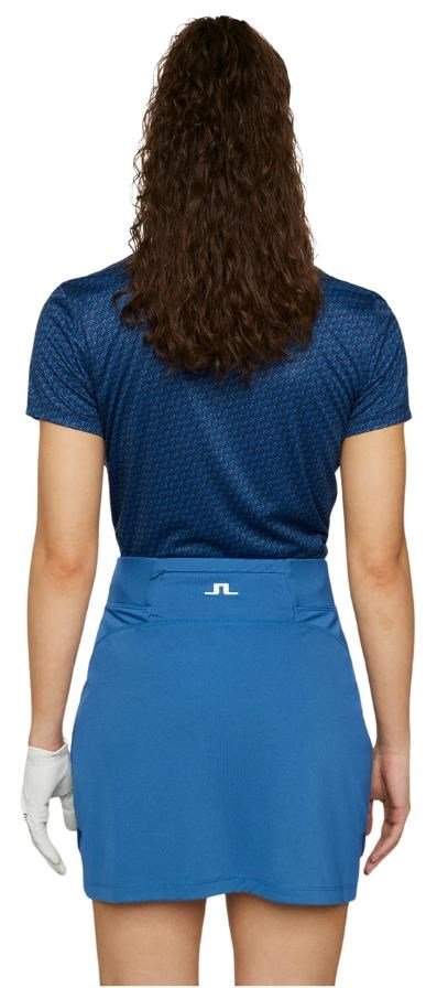 J.Lindeberg Caitlyn polo femme, shadow bridge navy