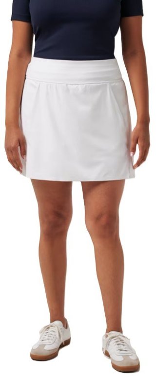 Travis Mathew Game Set Match jupe-short longue femme, blanc