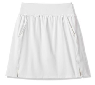 Travis Mathew Game Set Match jupe-short longue femme, blanc