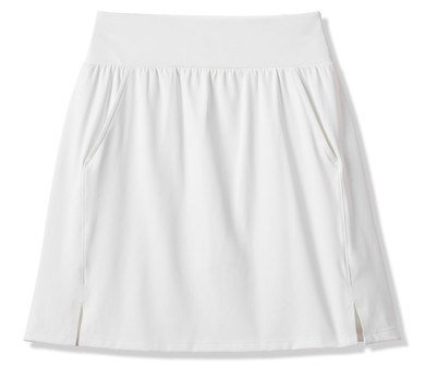 Travis Mathew Game Set Match jupe-short longue femme, blanc