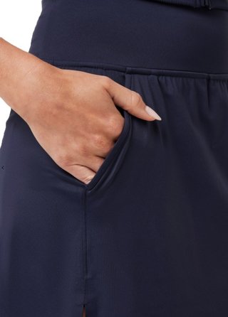 Travis Mathew Game Set Match jupe-short femme, navy blazer