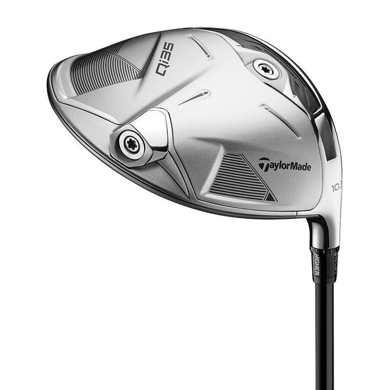 TaylorMade Qi35 Designer Series Silver driver pour hommes