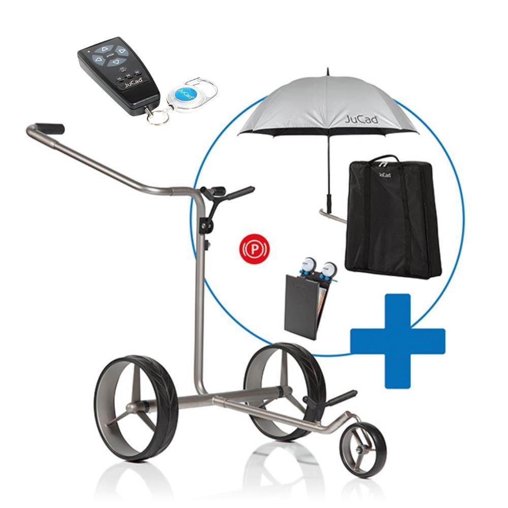 JuCad drive SL Master Titan SET chariot électrique, titanium