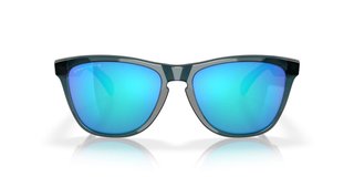Oakley Frogskins lunettes de soleil, Prizm Sapphire Polarized Lenses/Crystal Black