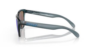 Oakley Frogskins lunettes de soleil, Prizm Sapphire Polarized Lenses/Crystal Black