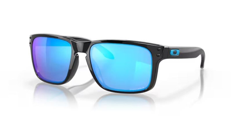 Oakley Holbrook Prizm Saphire lunettes de soleil, monture Polished Black