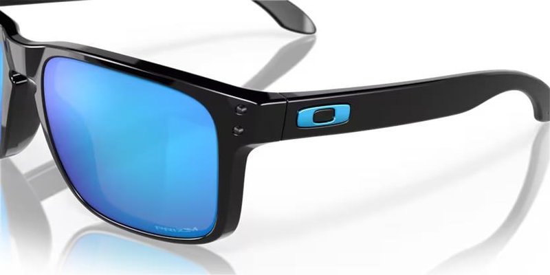 Oakley Holbrook Prizm Saphire lunettes de soleil, monture Polished Black