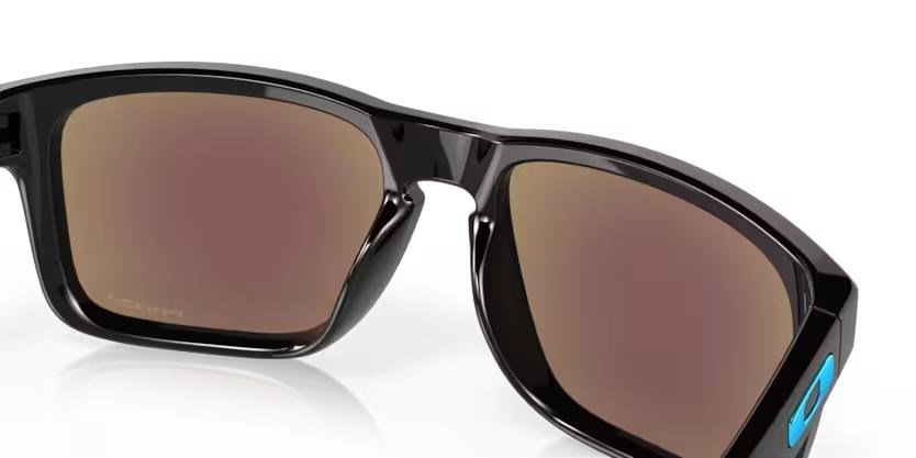 Oakley Holbrook Prizm Saphire lunettes de soleil, monture Polished Black