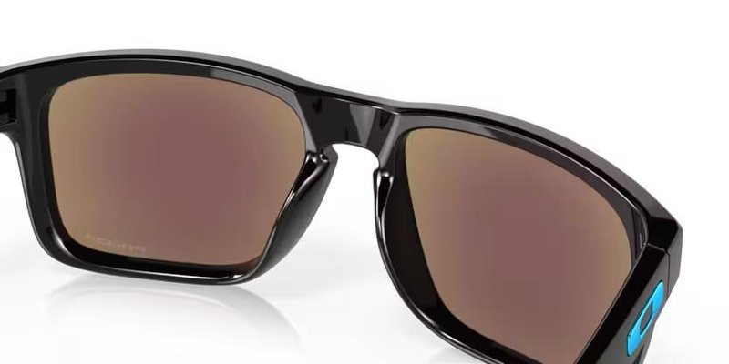 Oakley Holbrook Prizm Saphire lunettes de soleil, monture Polished Black