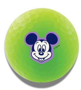 Volvik VIVID Lite DISNEY MICKEY Mouse 2.0 balles de golf pack (4 balles + ballmarker), mix de couleurs