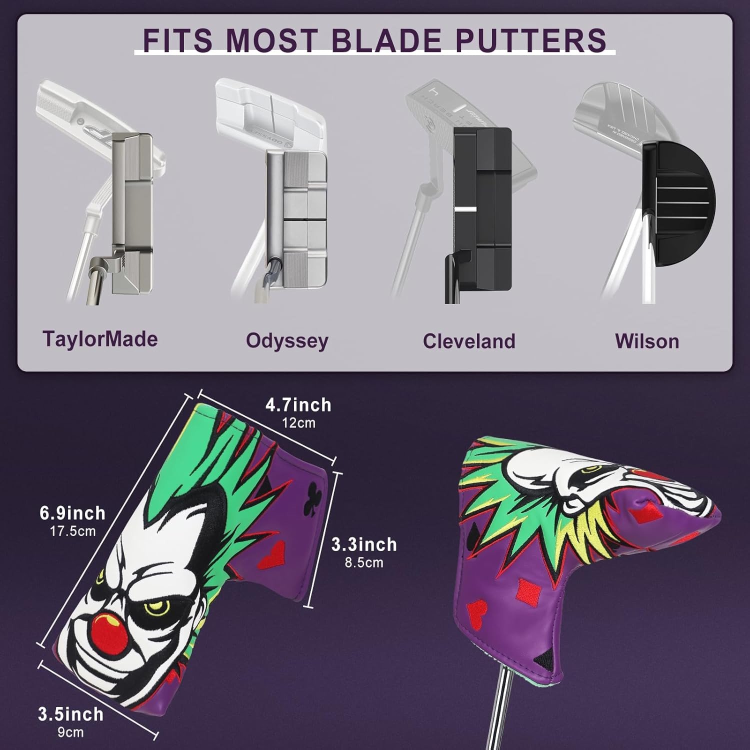 Ostatní Joker Putter couvre-tête