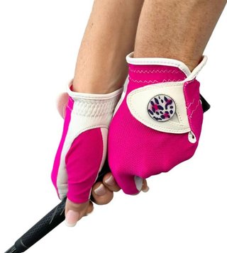 Best of Golf America Half Finger gant femme, rose