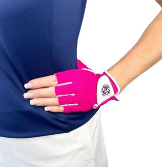 Best of Golf America Half Finger gant femme, rose