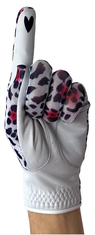 Best of Golf America Ladybird gant de golf femme, blanc/rose