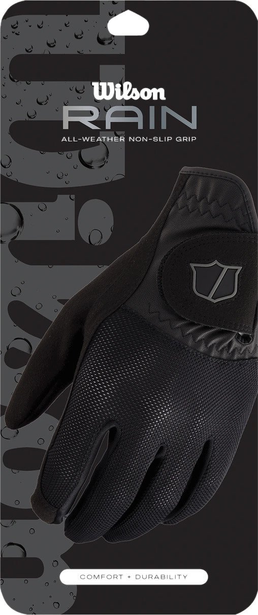 Wilson Rain gants de golf femme (paire), noirs