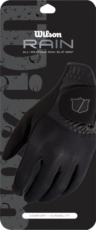 Wilson Rain gants de golf femme (paire), noirs