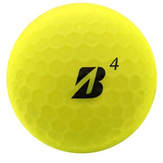 Bridgestone e12 Straight MindSet balles de golf, jaune mat
