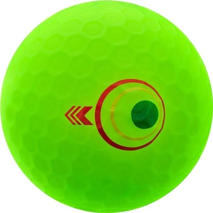 Bridgestone e12 Straight MindSet balles de golf, vertes mattes