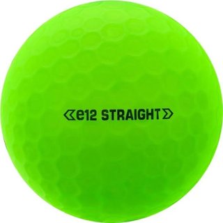 Bridgestone e12 Straight MindSet balles de golf, vertes mattes