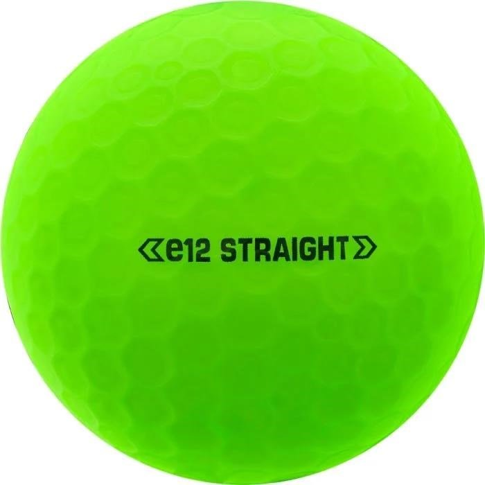 Bridgestone e12 Straight MindSet balles de golf, vertes mattes