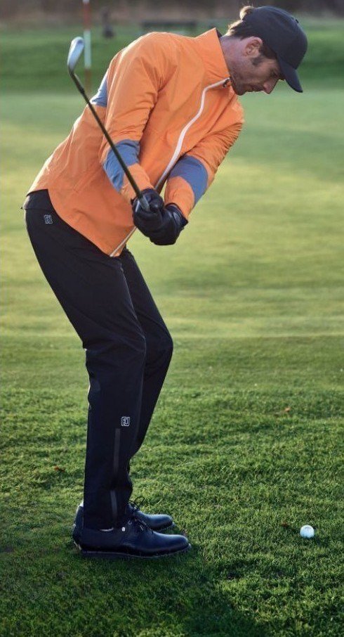 Footjoy HydroLite X veste homme, solar/basalt