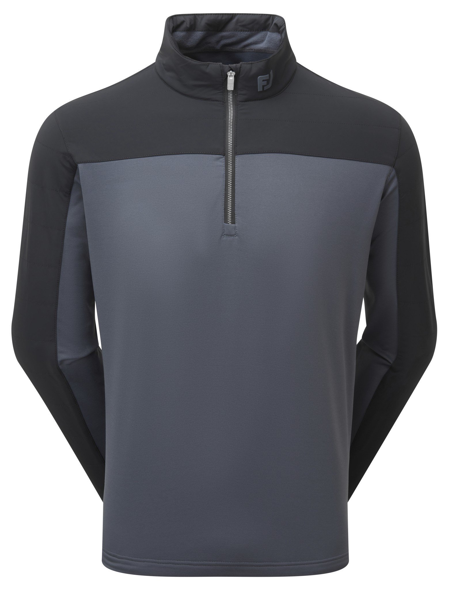 FootJoy ThermoSeries Hybrid Midlayer sweatshirt homme, noir/charbon