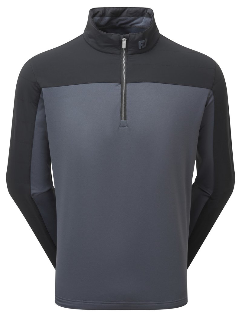 FootJoy ThermoSeries Hybrid Midlayer sweatshirt homme, noir/charbon