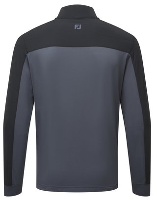 FootJoy ThermoSeries Hybrid Midlayer sweatshirt homme, noir/charbon