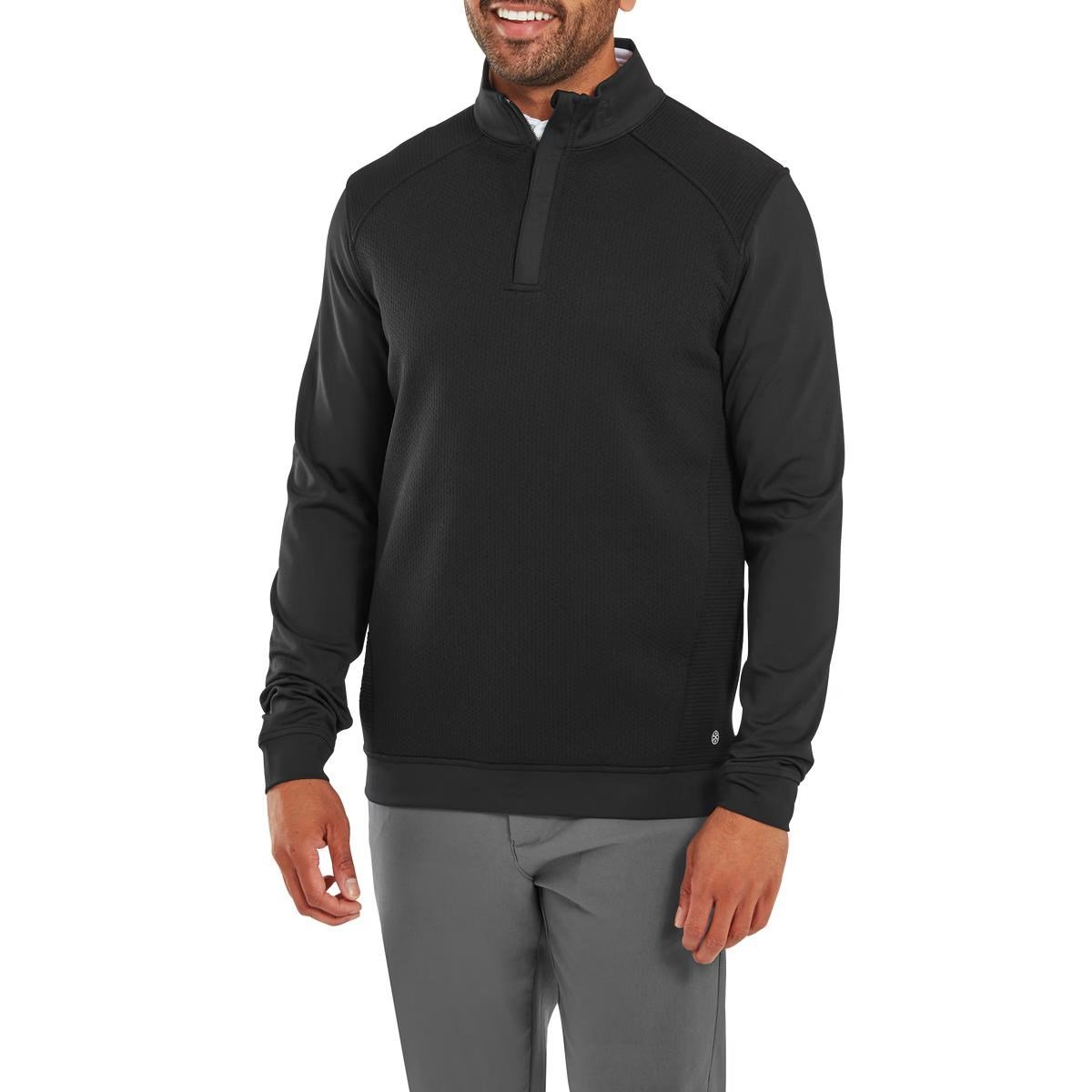 FootJoy ThermoSeries Ottoman Midlayer pull homme, noir
