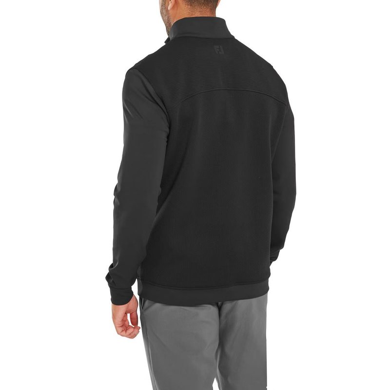FootJoy ThermoSeries Ottoman Midlayer pull homme, noir