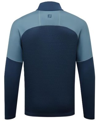 FootJoy ThermoSeries Jacquard Midlayer pull homme, navy slate