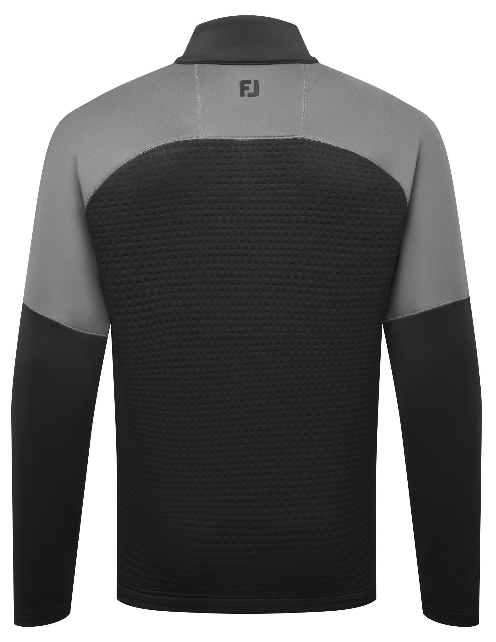 FootJoy ThermoSeries Jacquard Midlayer sweat homme, noir/charbon