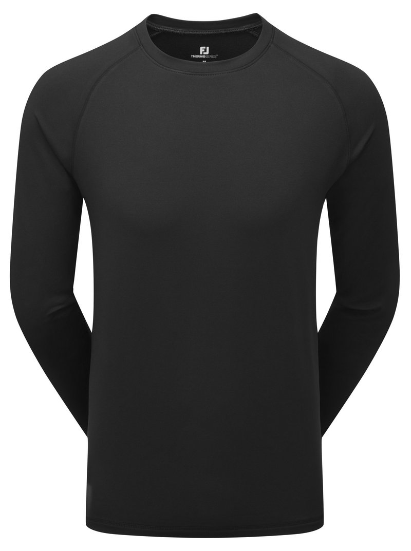 FootJoy ThermoSeries Fleece Baselayer top homme, noir