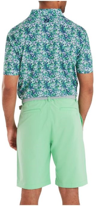 FootJoy Garden Print Lisle polo homme, marine