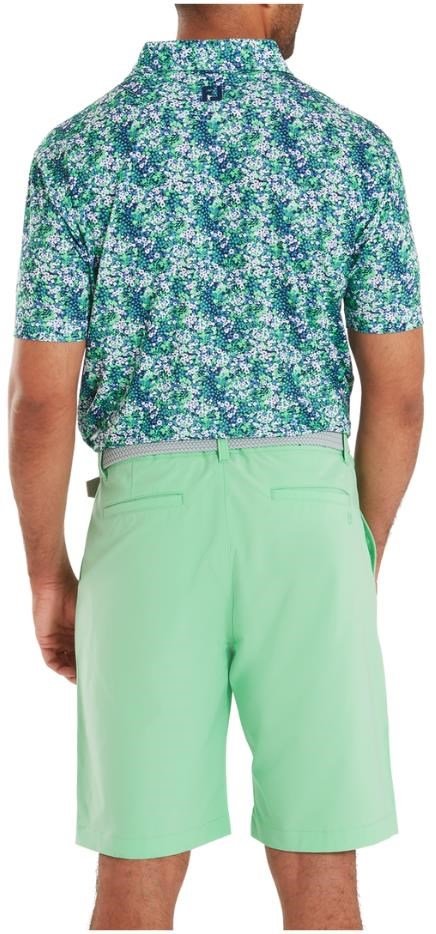 FootJoy Garden Print Lisle polo homme, marine