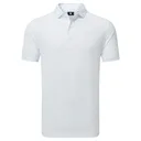 FootJoy BIRD PRINT polo homme, blanc/air blue