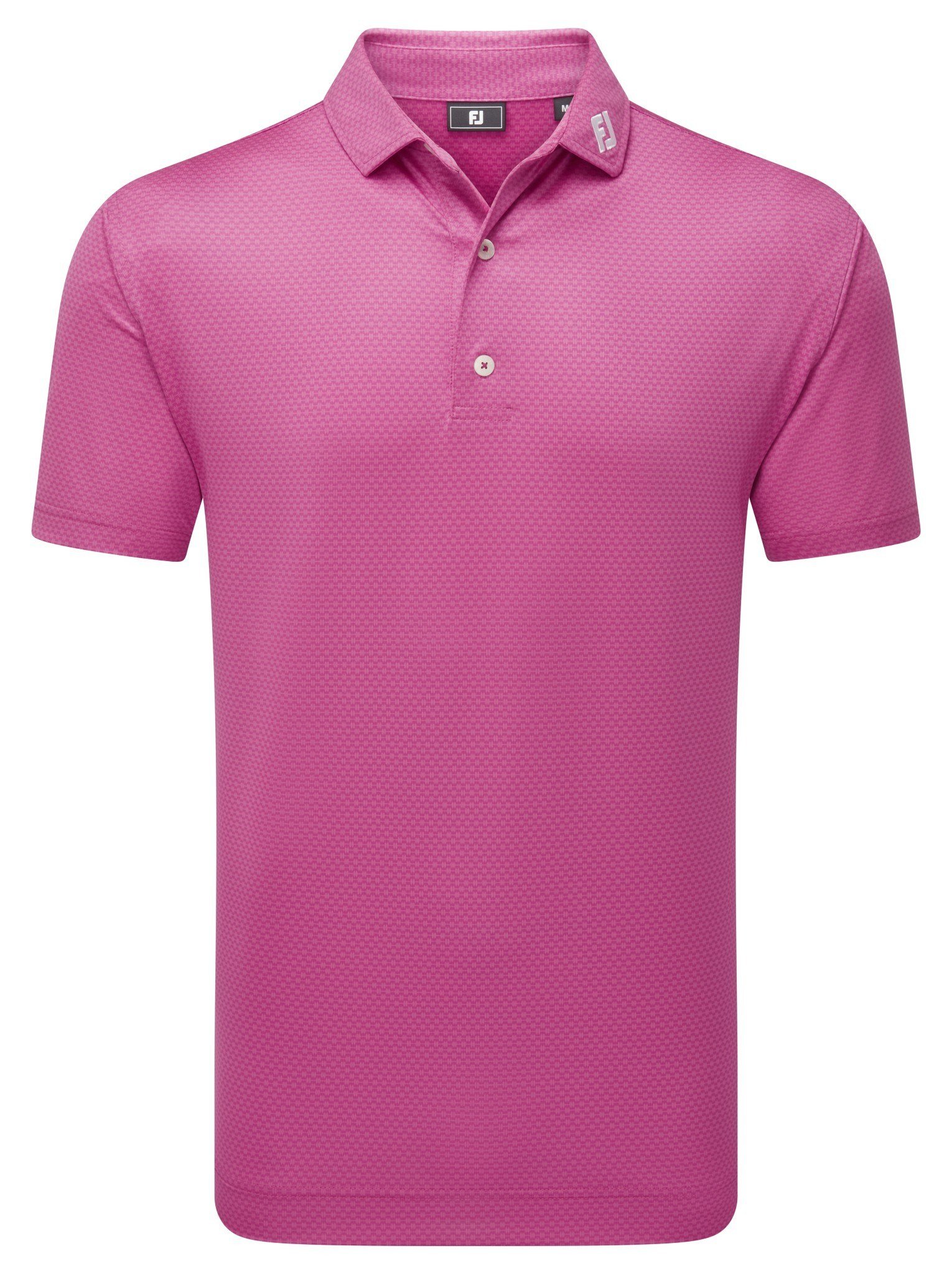 FootJoy Abacus Print polo homme, magenta