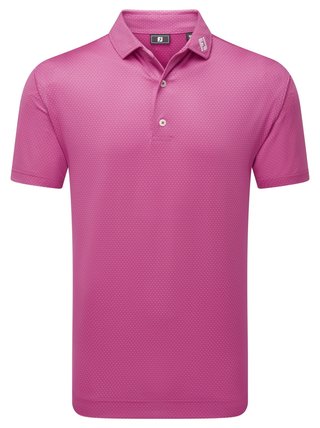 FootJoy Abacus Print polo homme, magenta