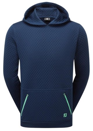 FootJoy Textured Knit Hoodie sweat homme, navy