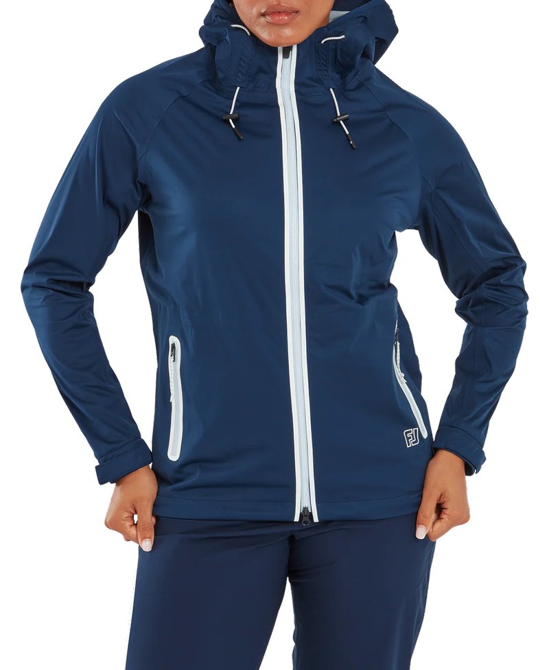FootJoy HydroKnit veste de pluie femme, navy/white/skyway