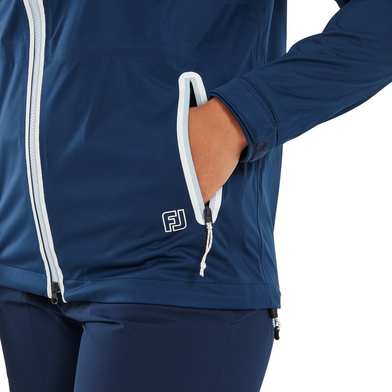FootJoy HydroKnit veste de pluie femme, navy/white/skyway