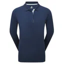 FootJoy ThermoSeries Long Sleeves polo femme, marine