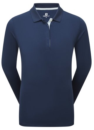 FootJoy ThermoSeries Long Sleeves polo femme, marine