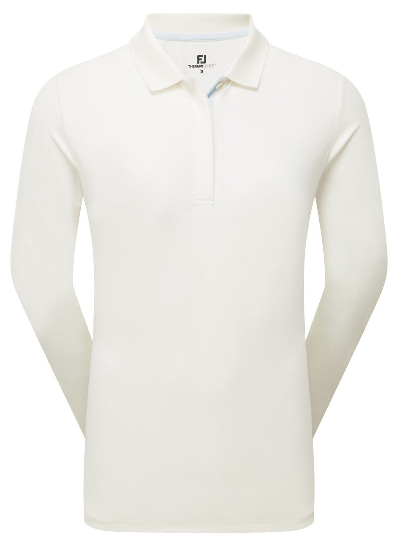 FootJoy ThermoSeries Long Sleeve haut femme, blanc cassé